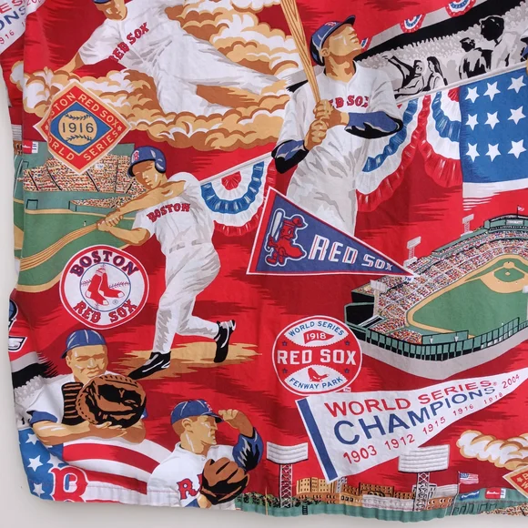Reyn Spooner Vintage 2004Championship Boston Red Sox Camp Shirt